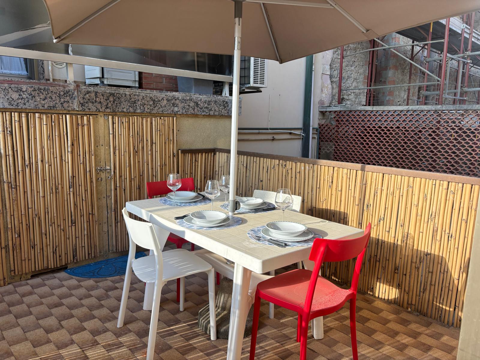 Terrazza privata vista mare